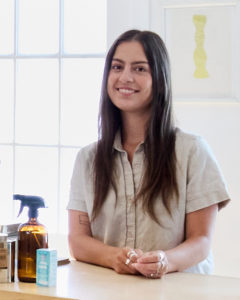 Female business-owner Emily Rodia, owner of Good Buy Supply in East Passyunk.