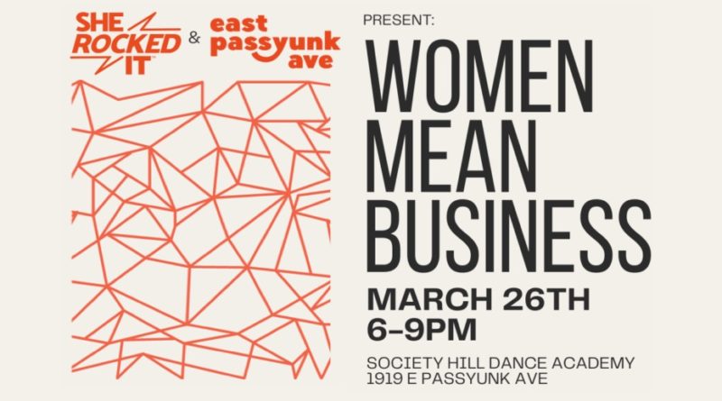Women Mean Business logo.