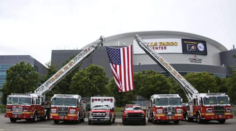 Philadelphia fire trucks, fire engines, and ambulances will be on display at the Philadelphia Thrill Show.